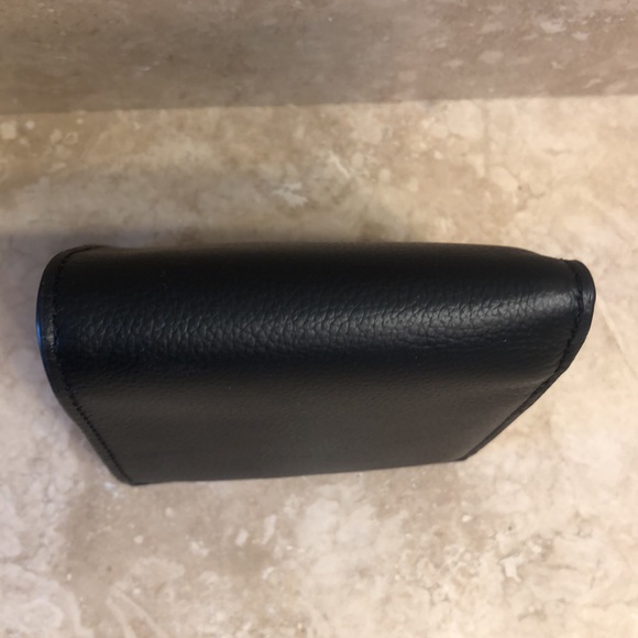 Coach black grain calf leather bifold wallet- NWT - Picture 2 of 5